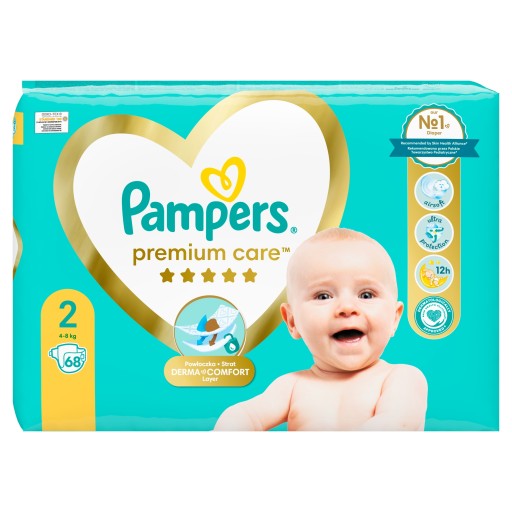 pampers premium care 2 80 sztuk