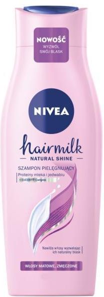 nivea hair milk szampon opinie