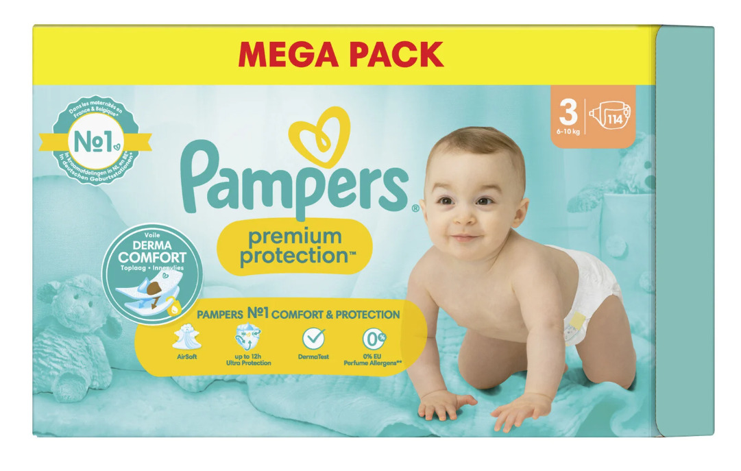 pampers protection premium new baby 1