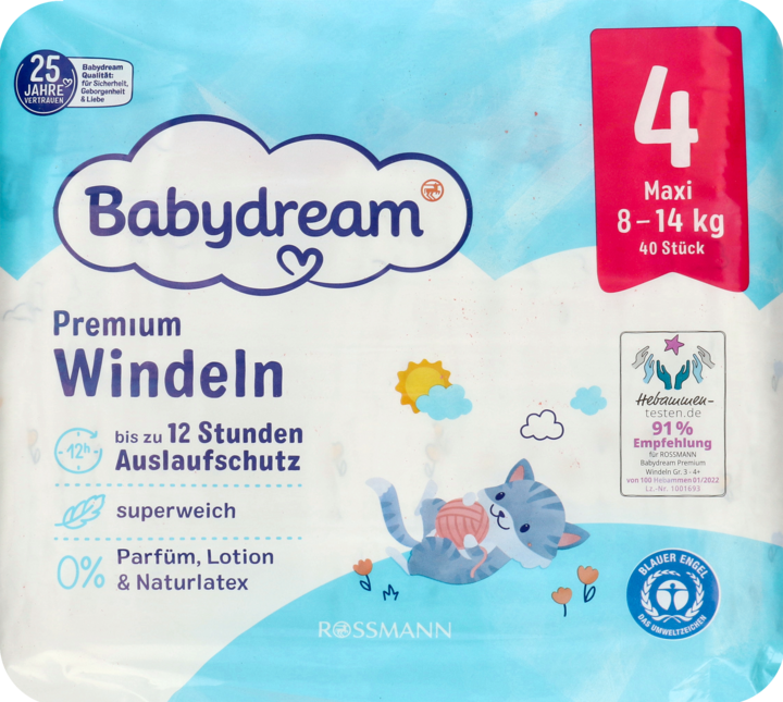 baby dream 2 pieluchy