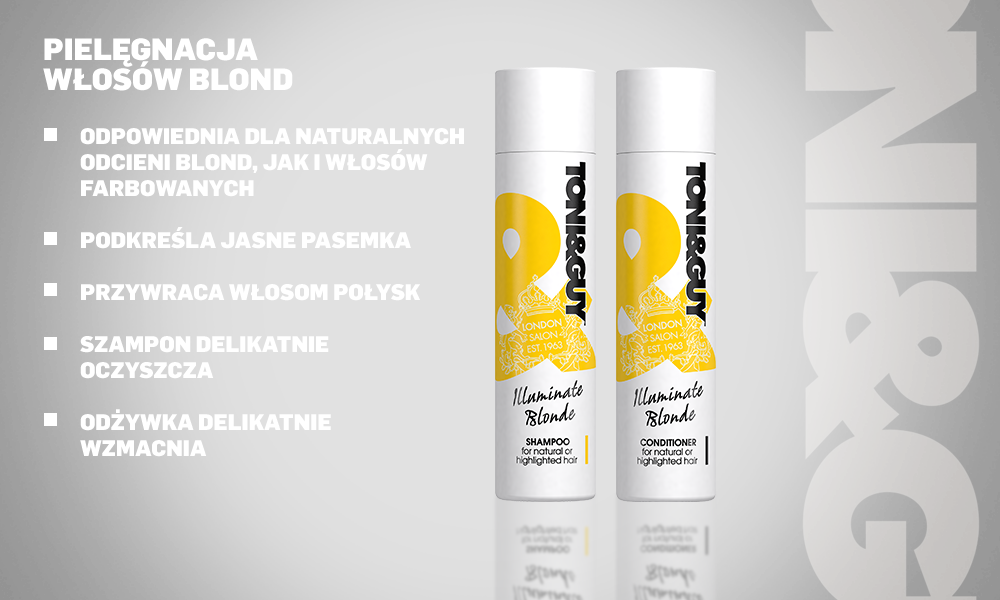 toni&guy szampon do włosów blond