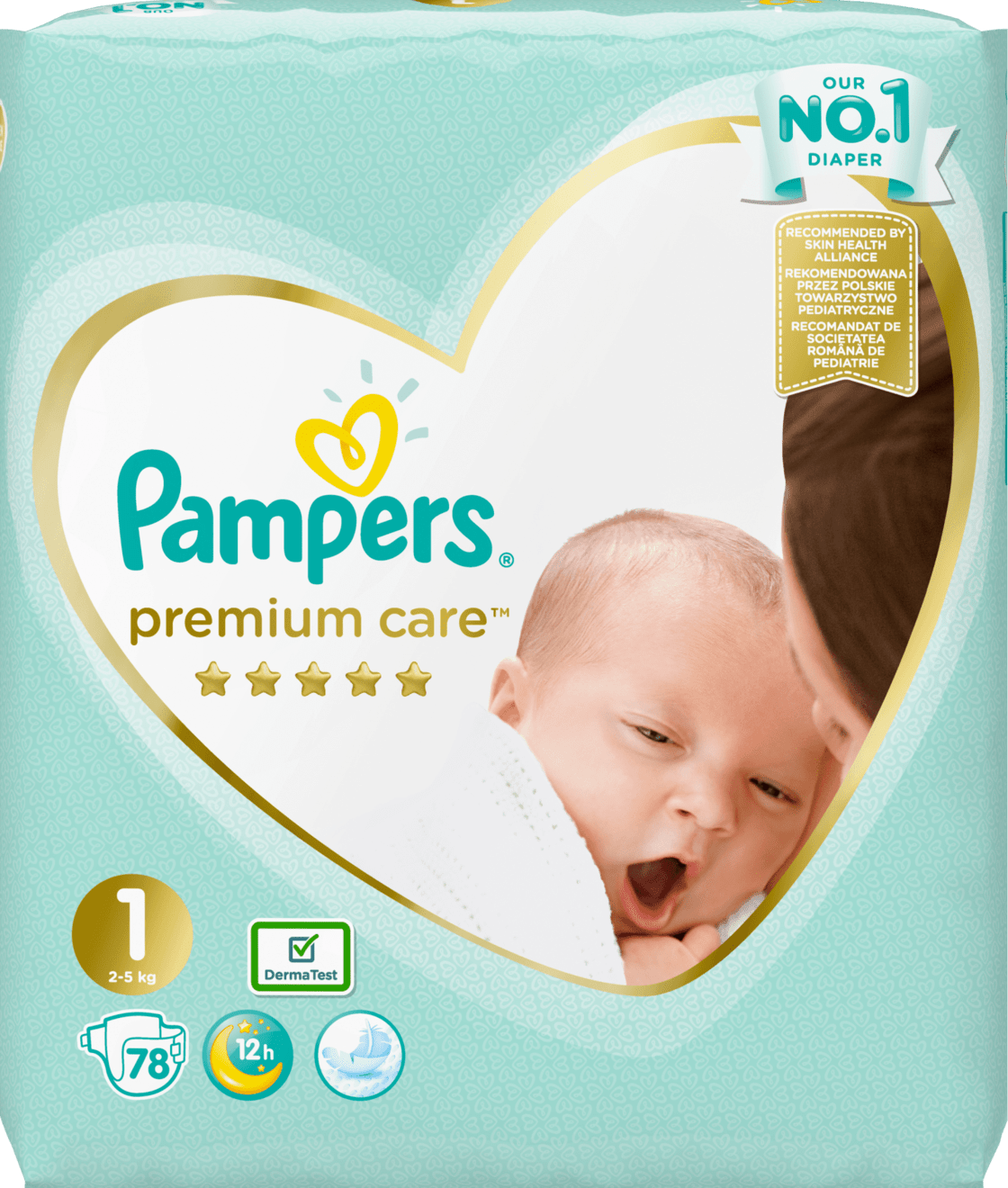 pampers premium care 1 78 cena