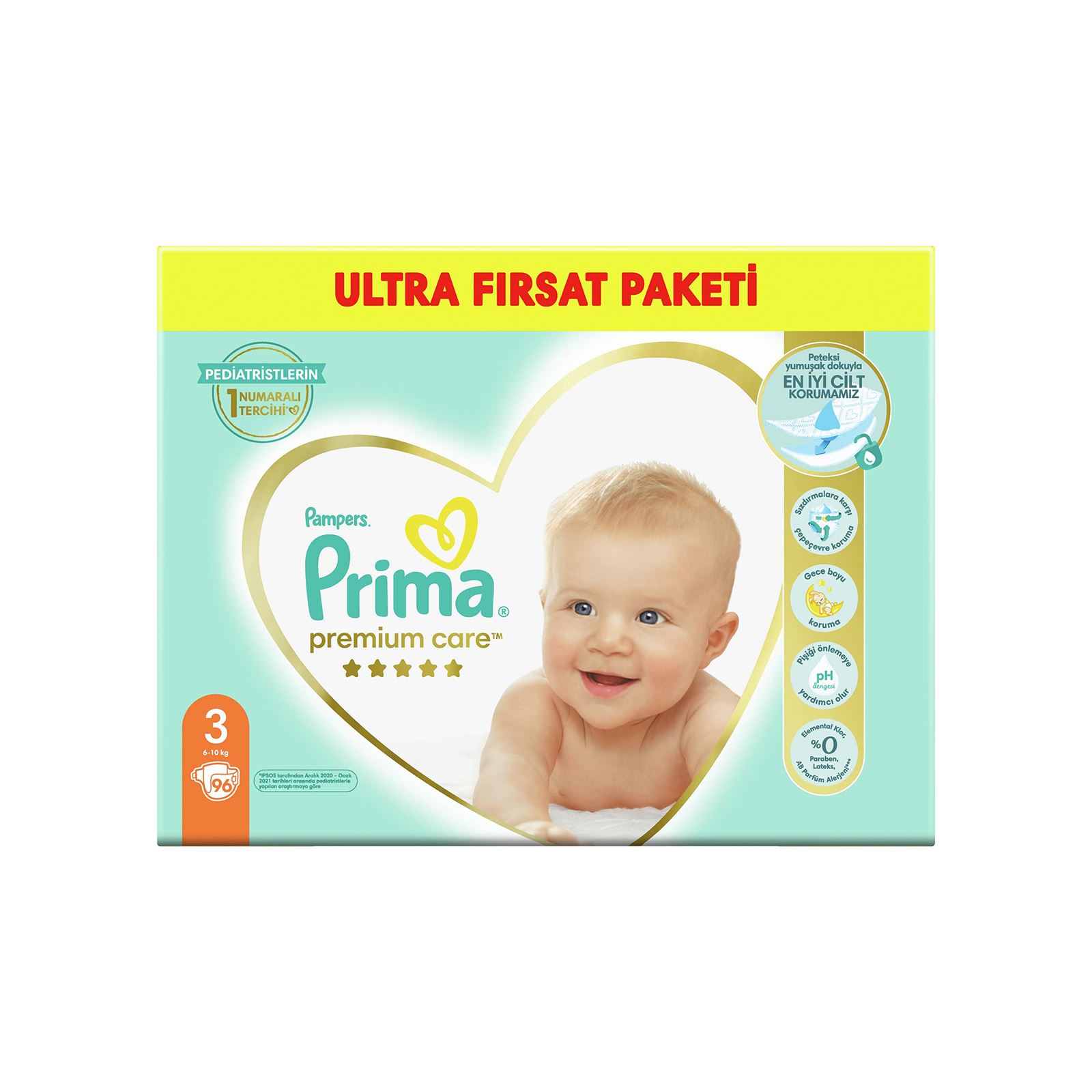 pampers 3 premium care