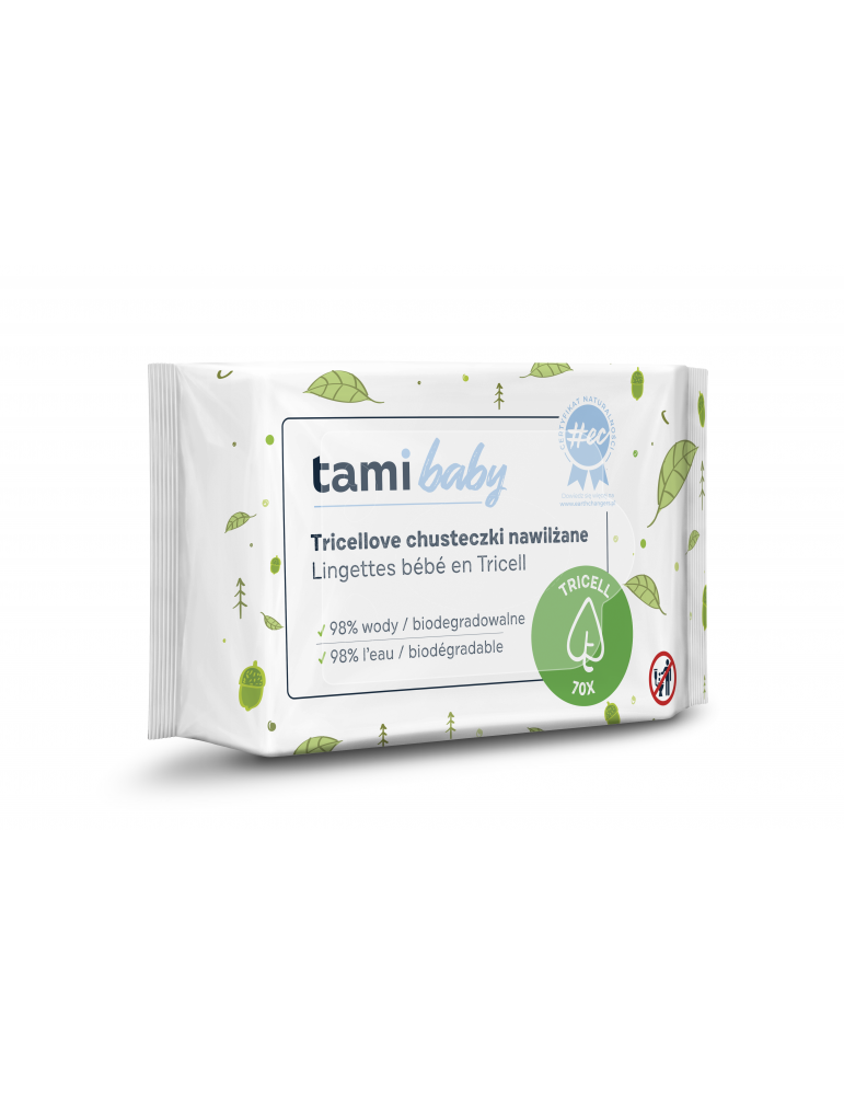 tami cotton natural care chusteczki nawilżane dla niemowląt