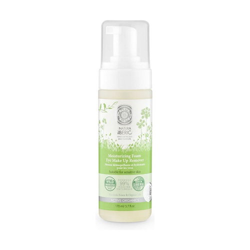 natura siberica nawilżająca pianka do demakijażu oczu 150ml