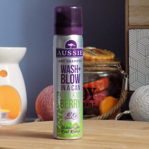 suchy szampon aussie wash blow kiwi