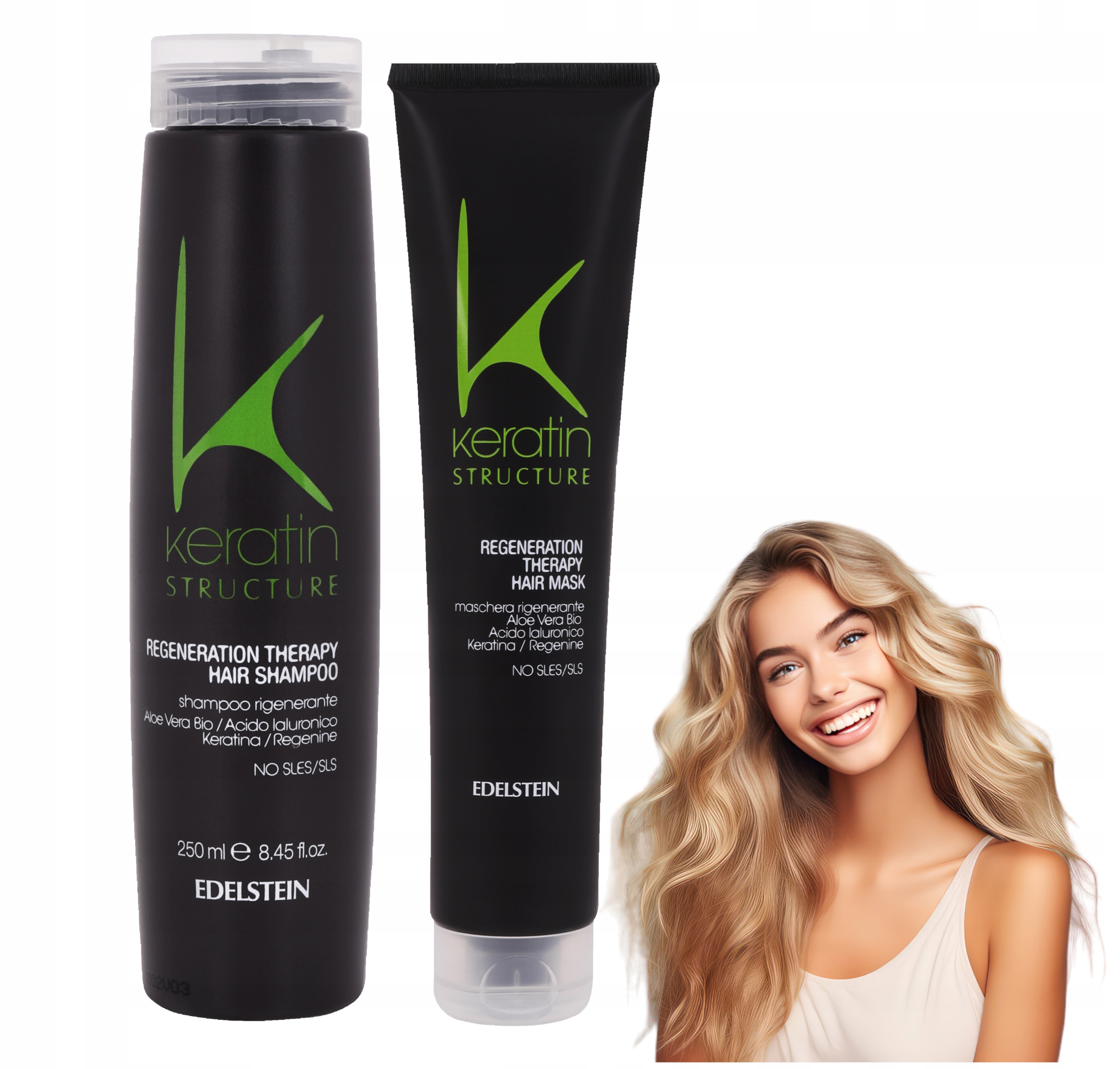 keratin szampon bez sls po zabiegach chemicznych