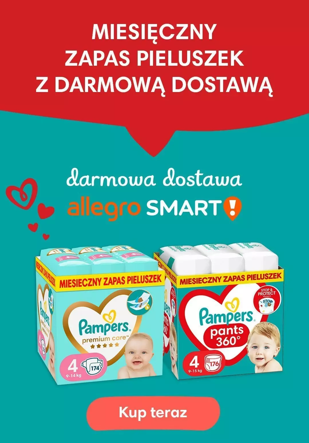 pampers konkurs miesieczny zapas pieluch konkurs