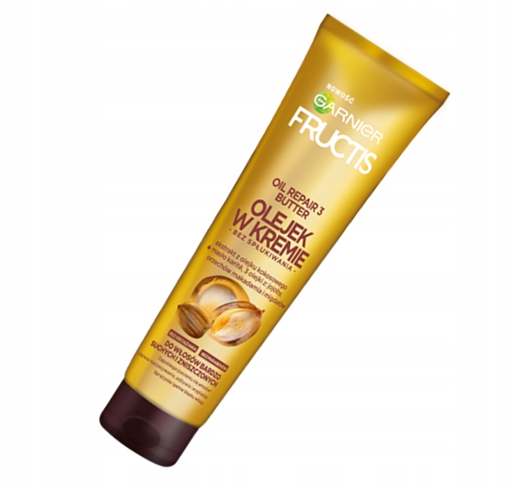 fructis oil repair 3 butter olejek w kremie do włosów