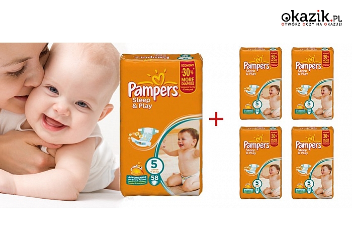 pampers sleep and play okazje