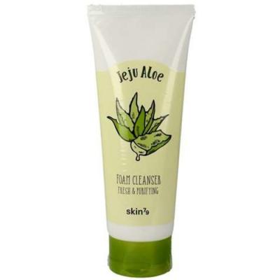 skin79 jeju aloe pianka myjąca do twarzy 150 ml