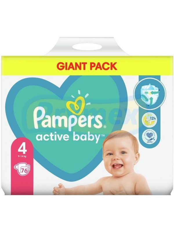 pampers pieluszki dla dzieci 4