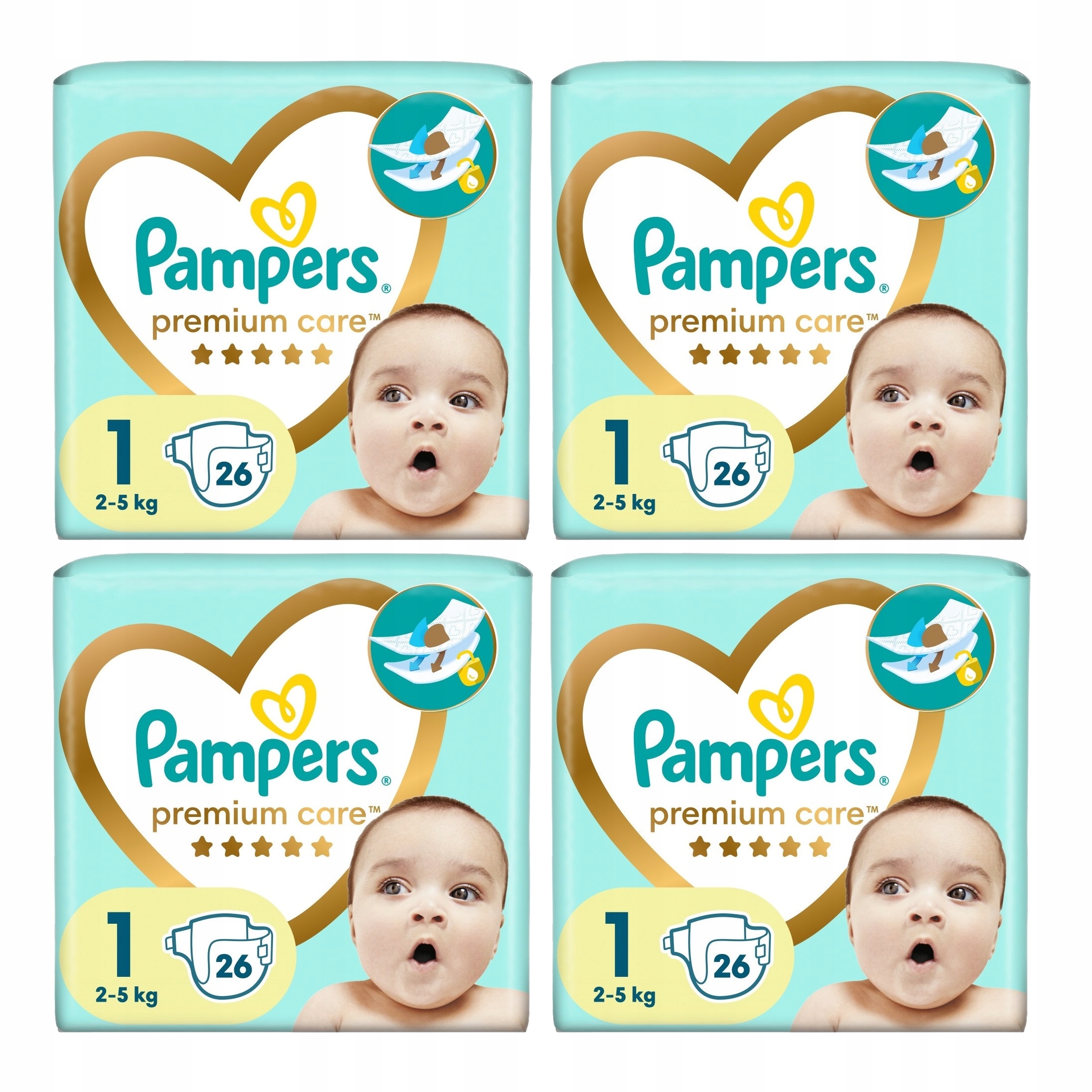 pampers 1 allegro 4x