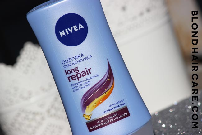 odżywka do włosów nivea long repair