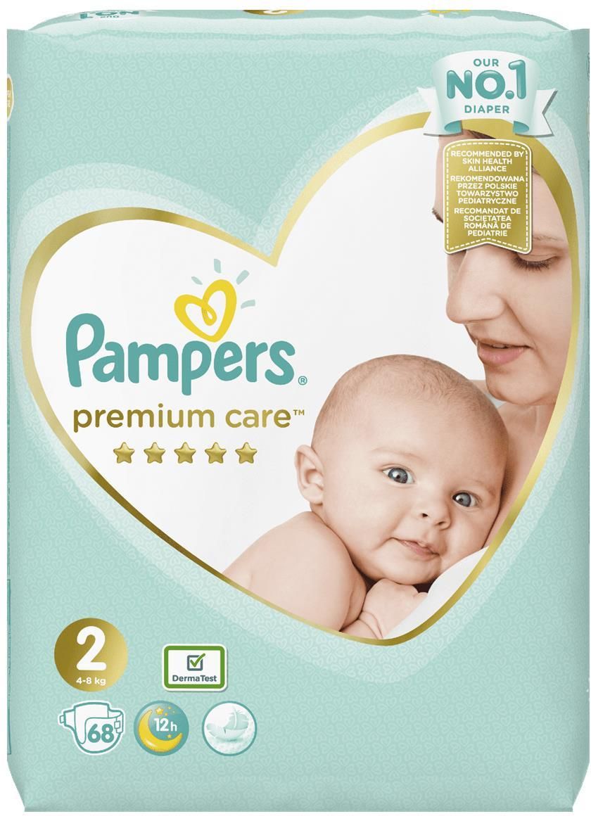 pieluszki pampers 2 68 sztuk cena