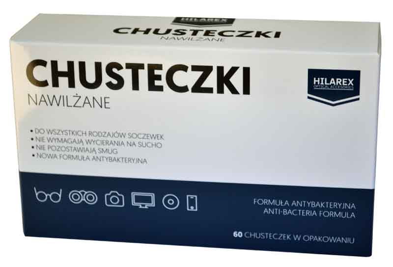 chusteczki nawilżane hilarex optical