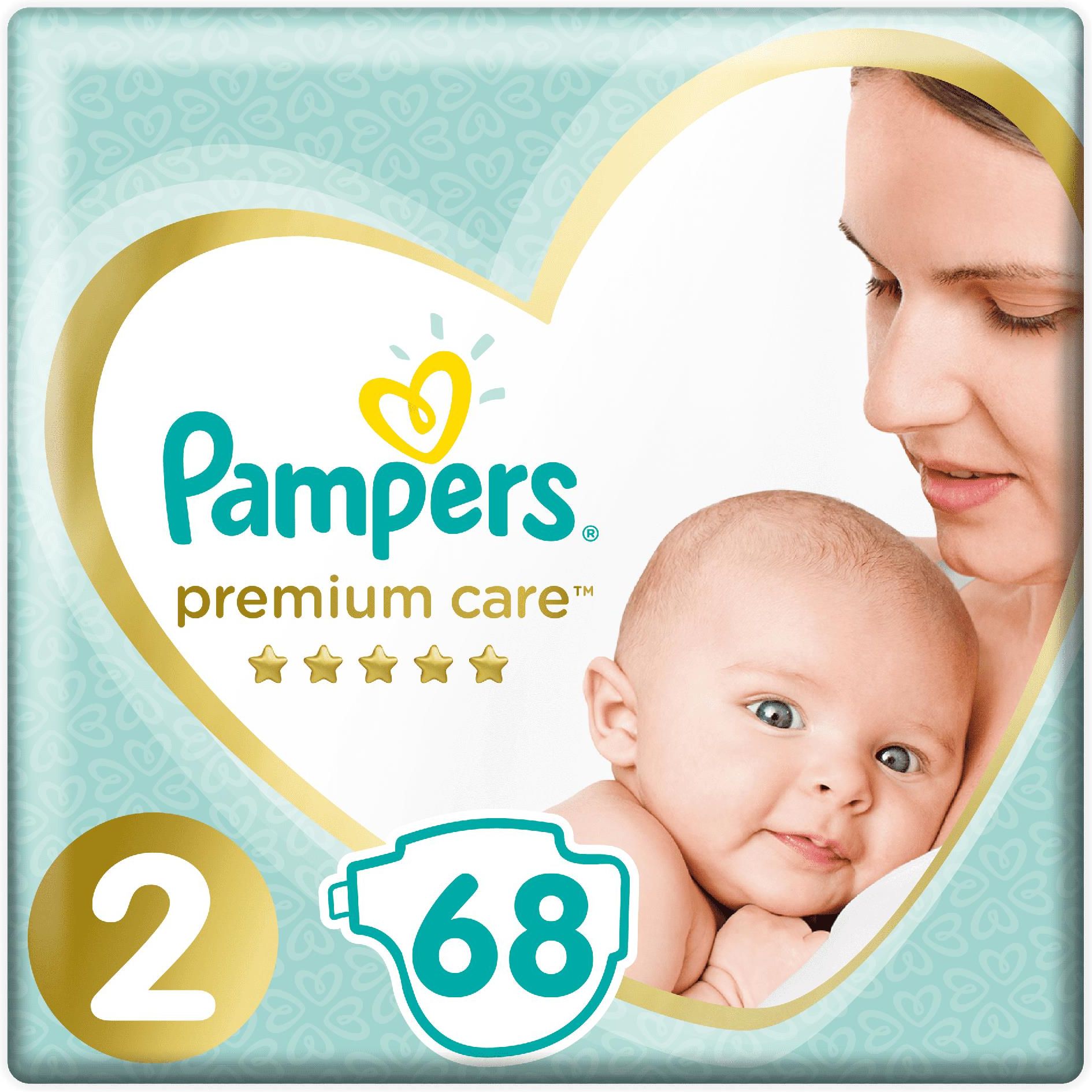 pampers premium care rozmiar 2 mini 3-6kg 80 sztuk