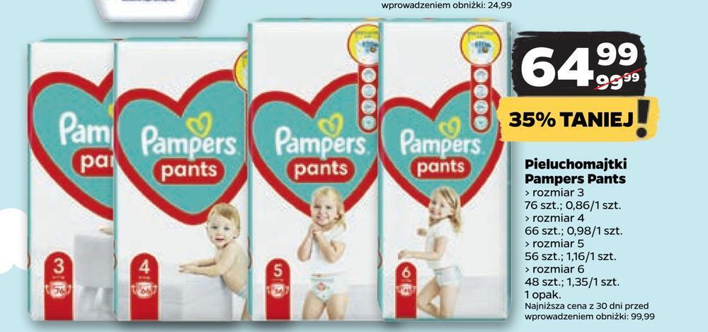 netto pieluchomajtki pampers