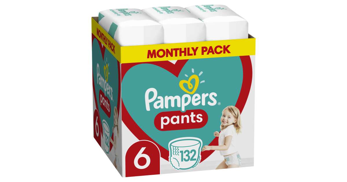 pampers pants 6 132