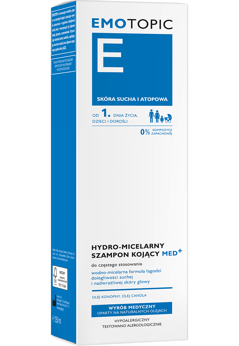 pharmaceris e emotopic szampon hydro micelarny kojący 250ml