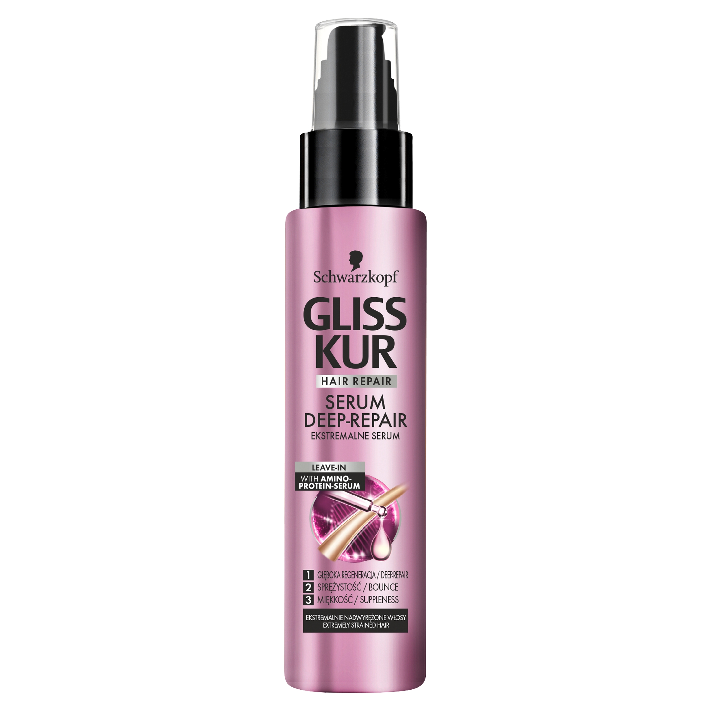 gliss kur hair repair serum deep repair skład szampon