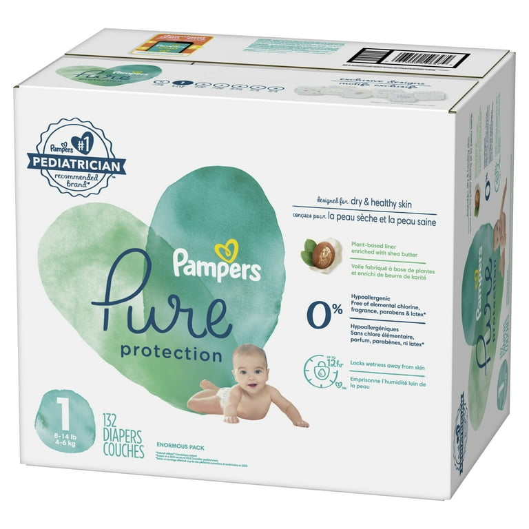 pampers pure protection 132