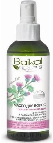 baikal herbals olejek do włosów