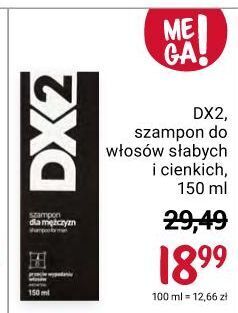 szampon dx2 cena rossmann