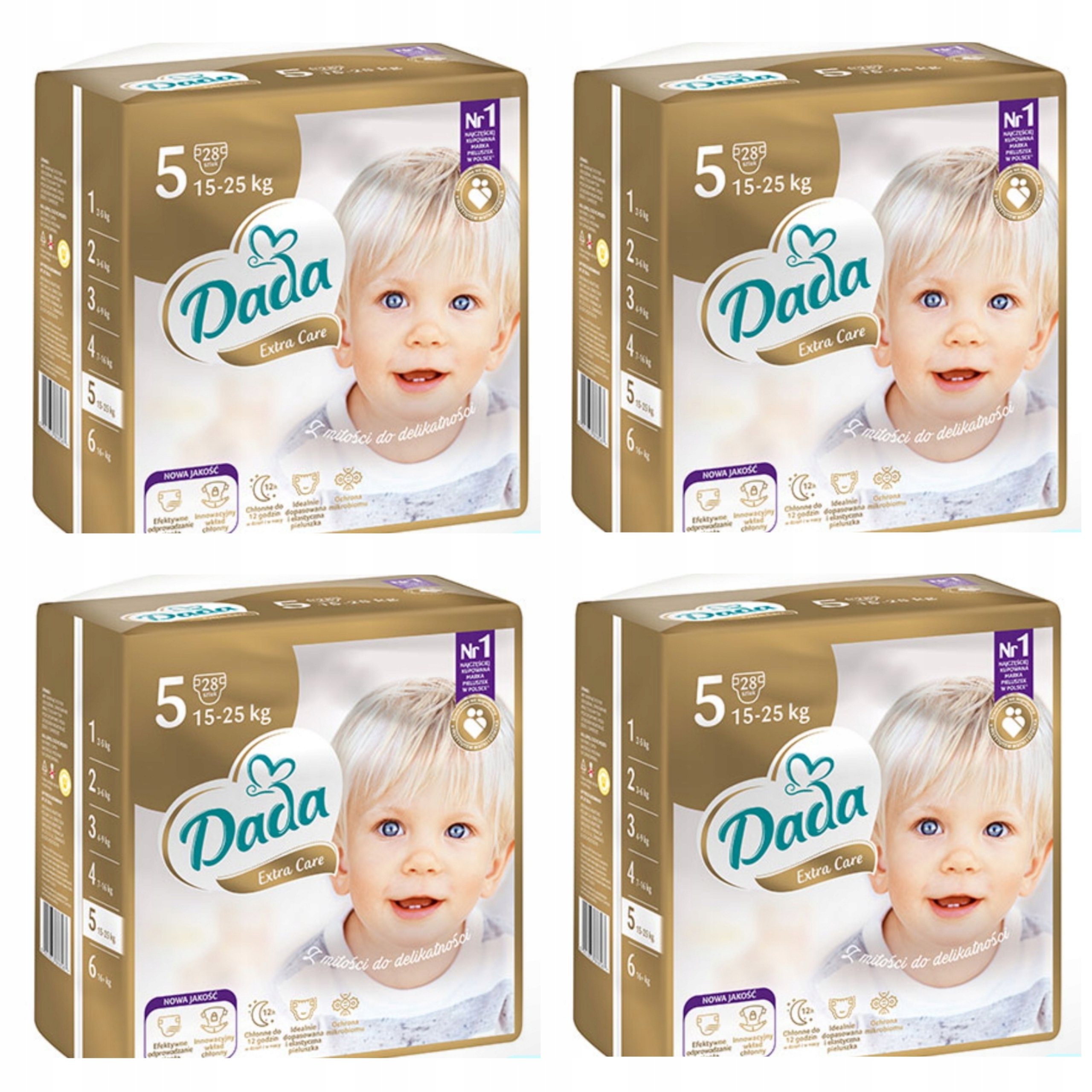 pieluchy dada newborn 28 sztuk 9 99