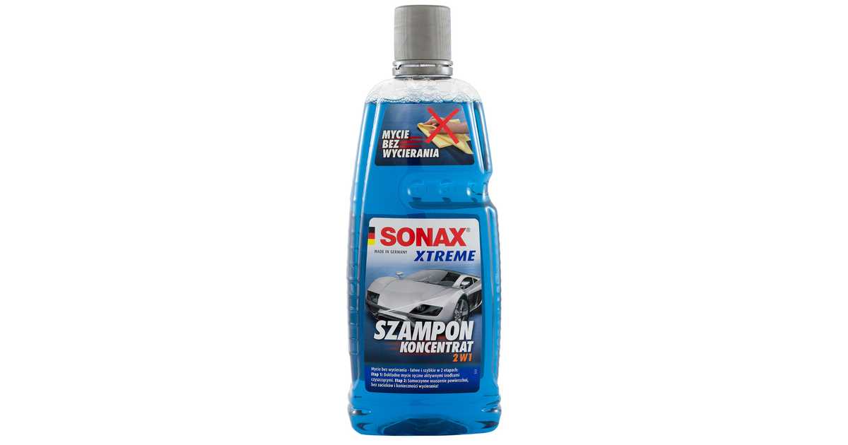 sonax extreme szampon 2w1 opinie