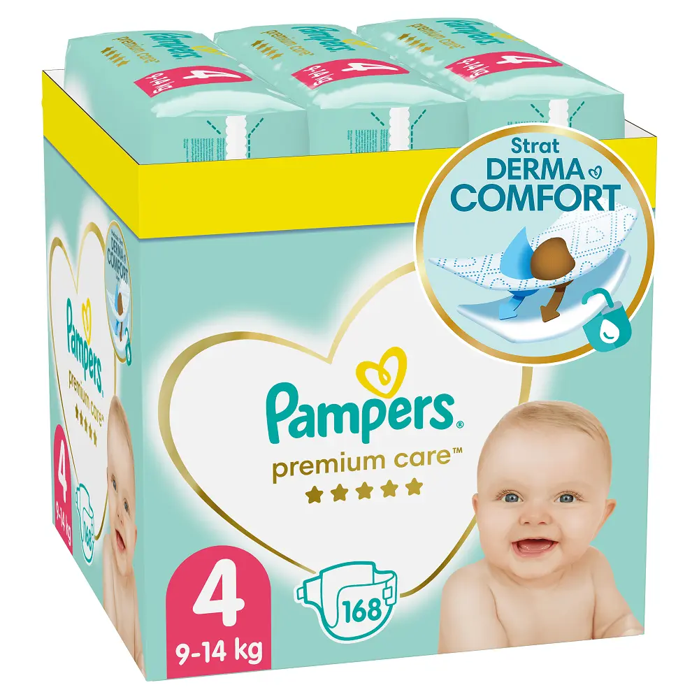 pampers pemium carw 4 caerfir