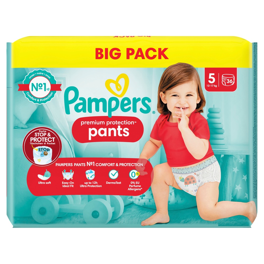 giant pack pampers pants 5