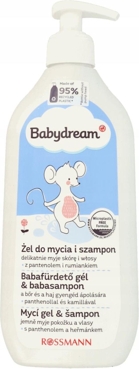 babydream zel do mycia i szampon