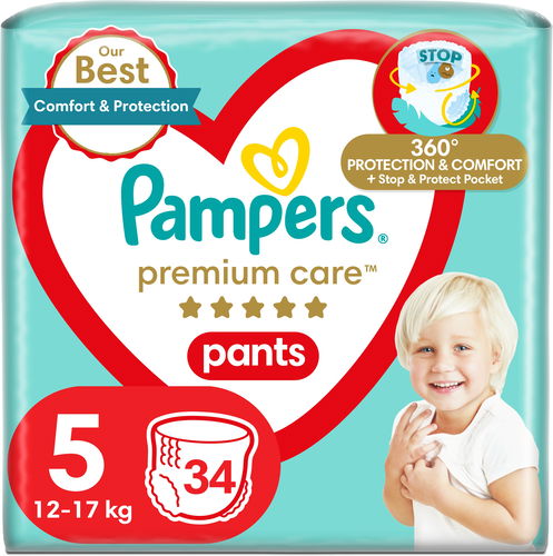 pampers premium pants 5 34