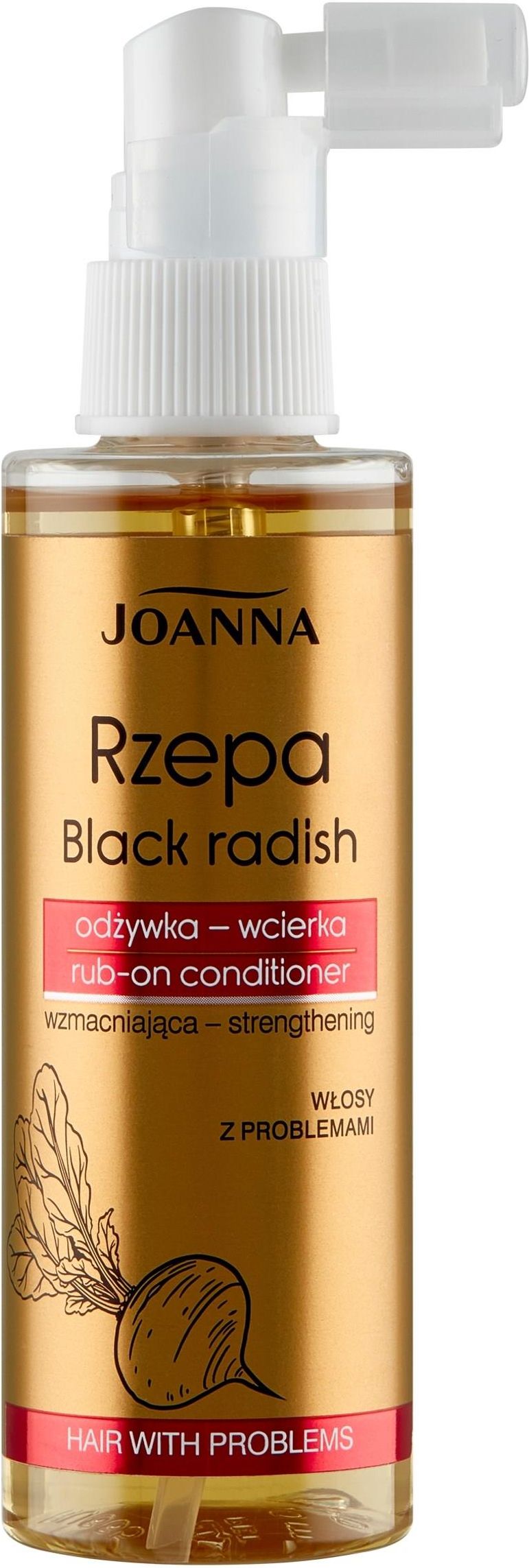 joanna rzepa odżywka wcierka wzmacniająca do włosów z problemami 100ml