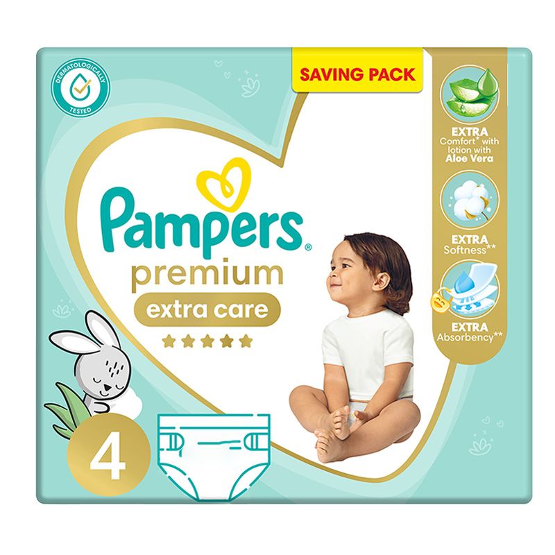 pampers care premium 4