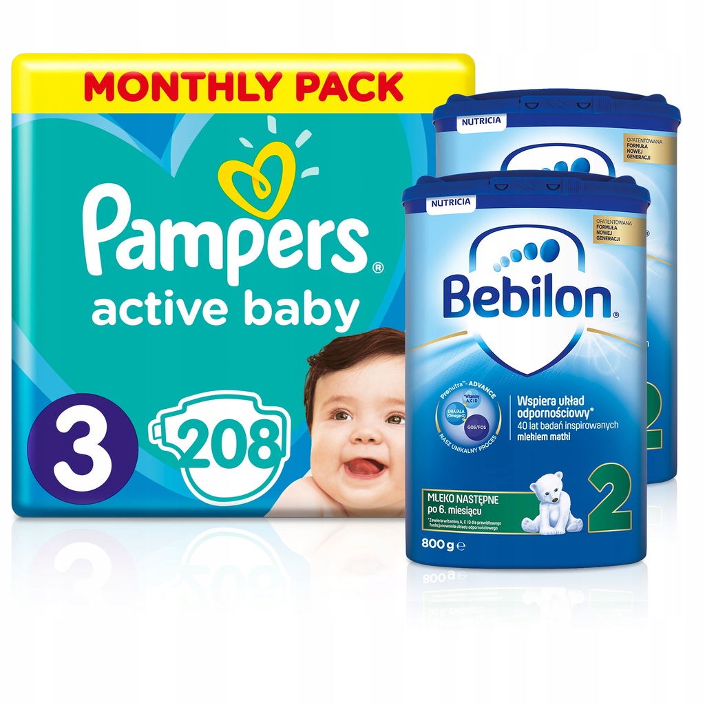 pieluchy pampers 800g