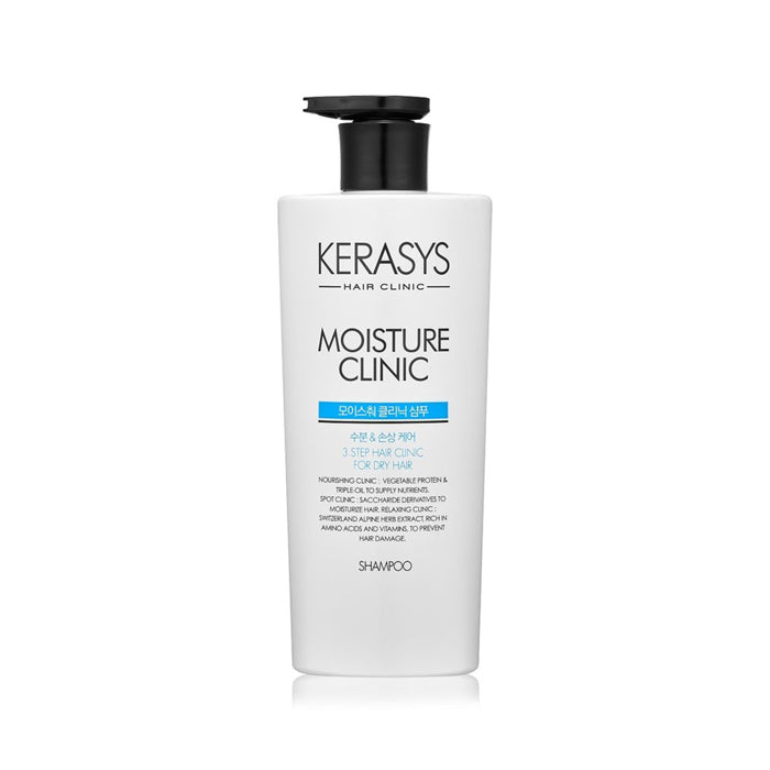 szampon kerasys hair clinic moisturizing shampoo