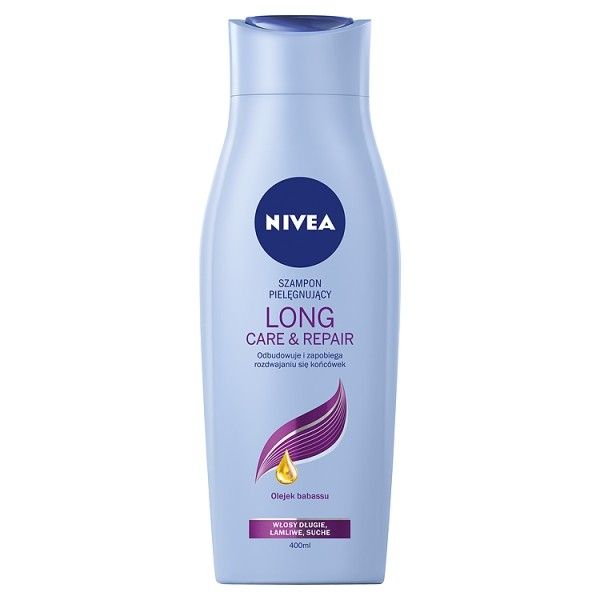 nivea long care repair szampon