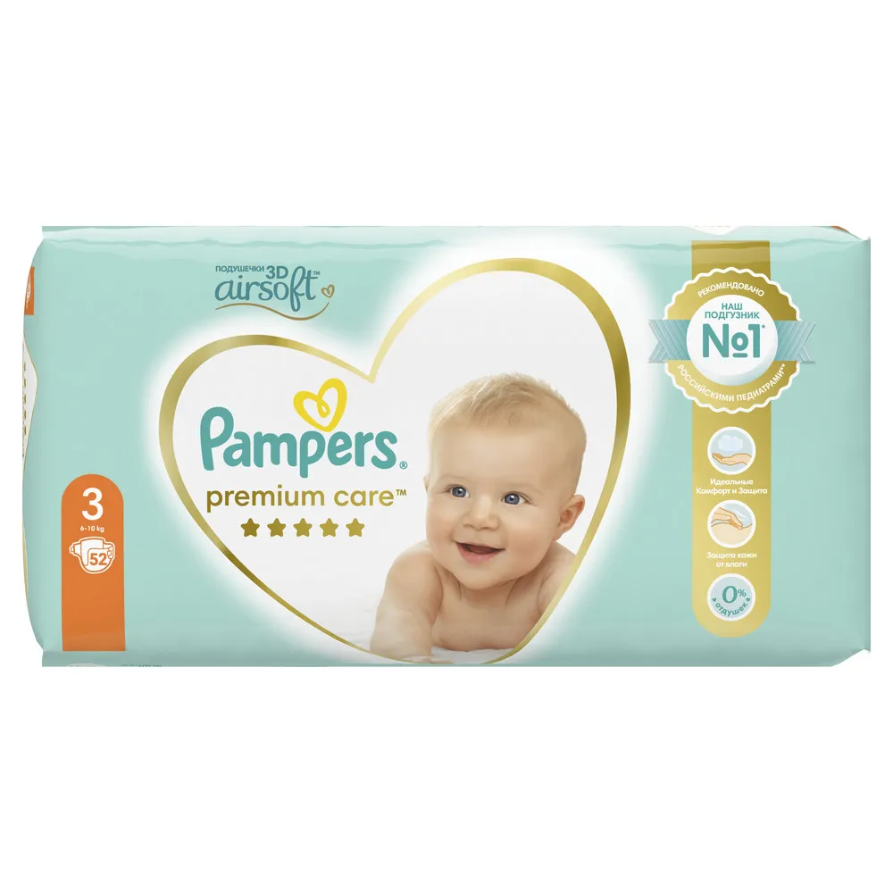 pampers premium care 3 6