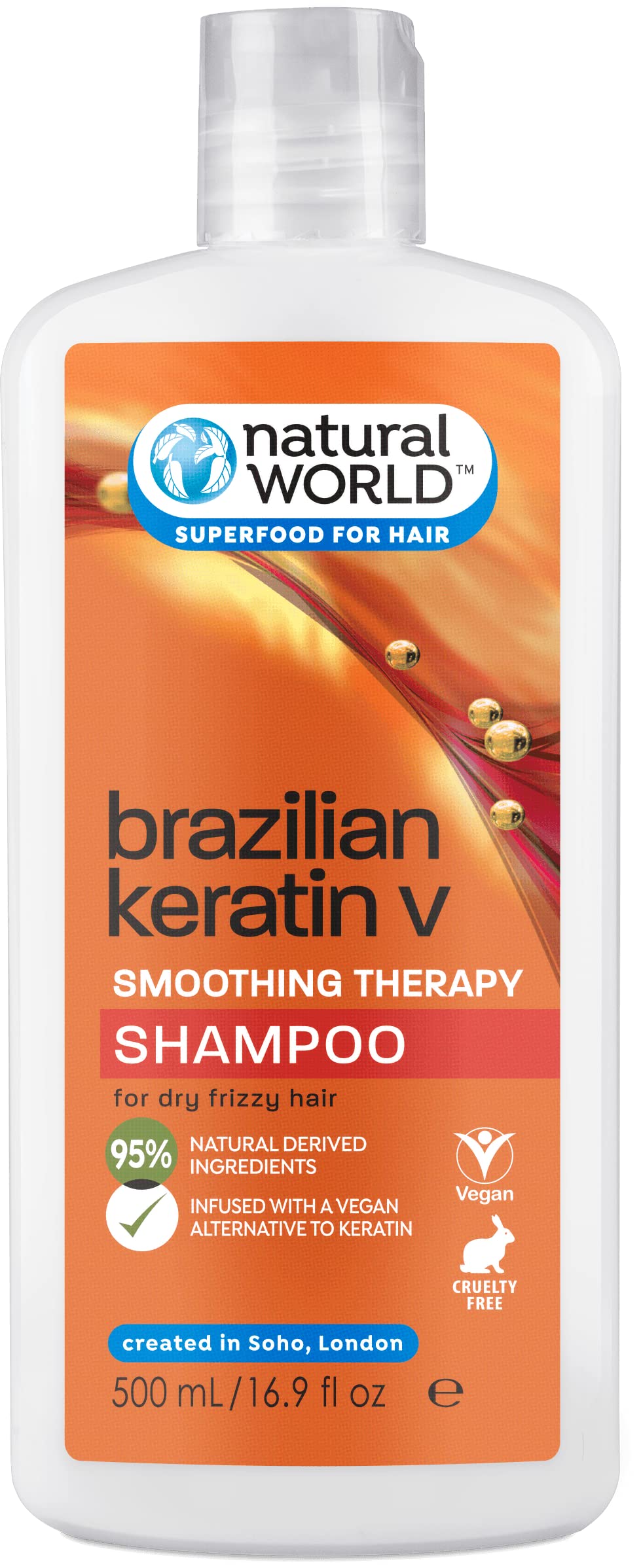 natural world brazilian keratin szampon 500ml opinie