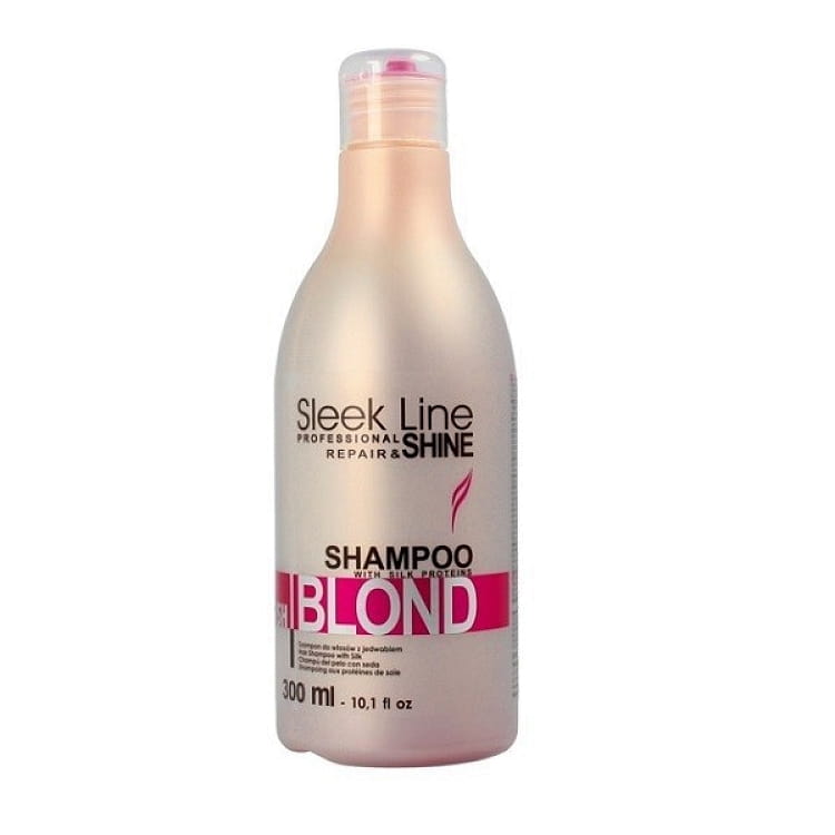 sleek line blush blonde różowy szampon