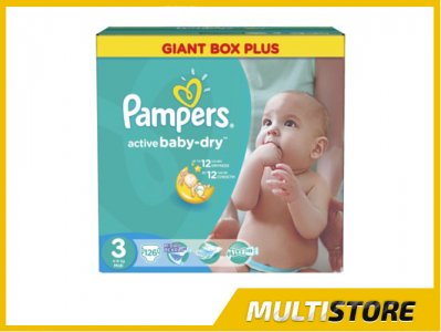 pampers activ babyn126 sztuk