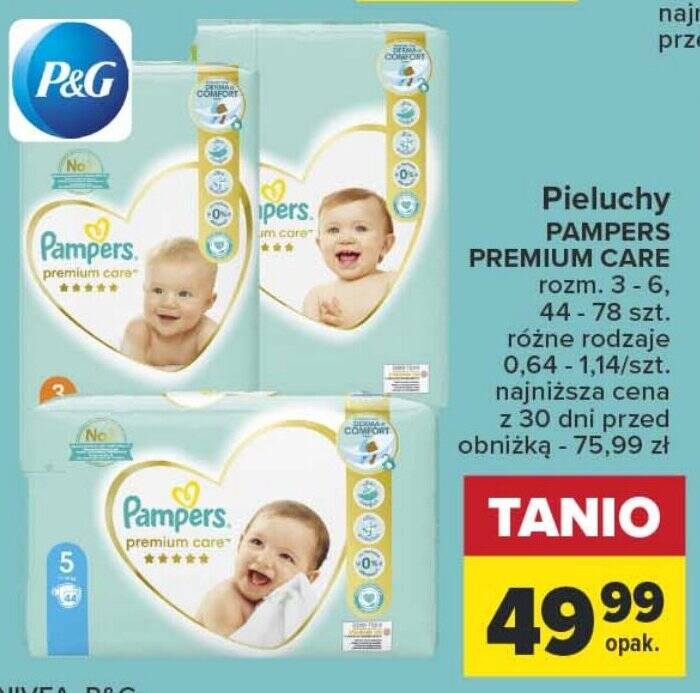 carrefour promocje pampers