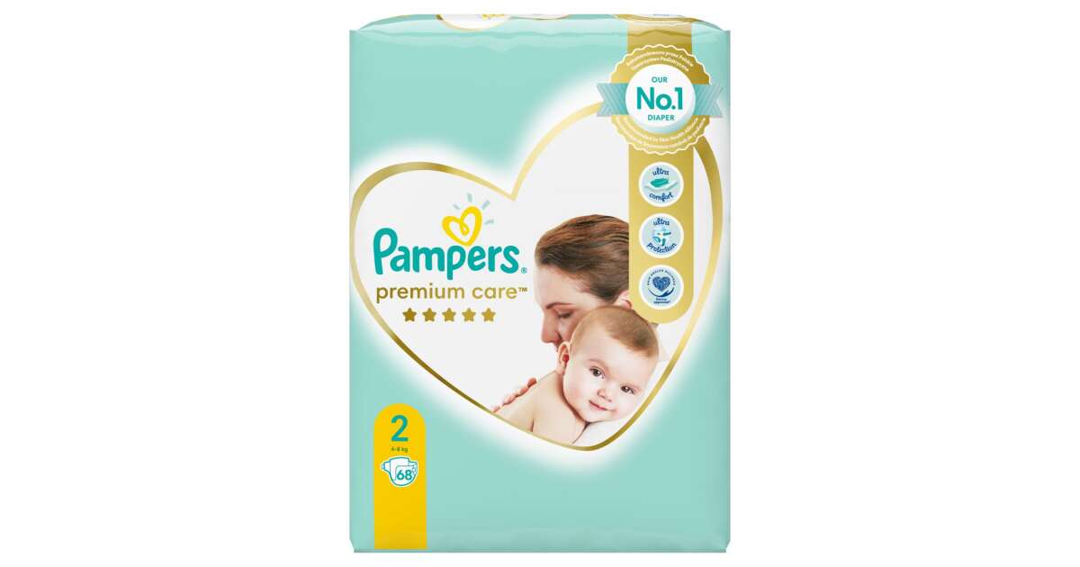 pampers newborn premium care auchan