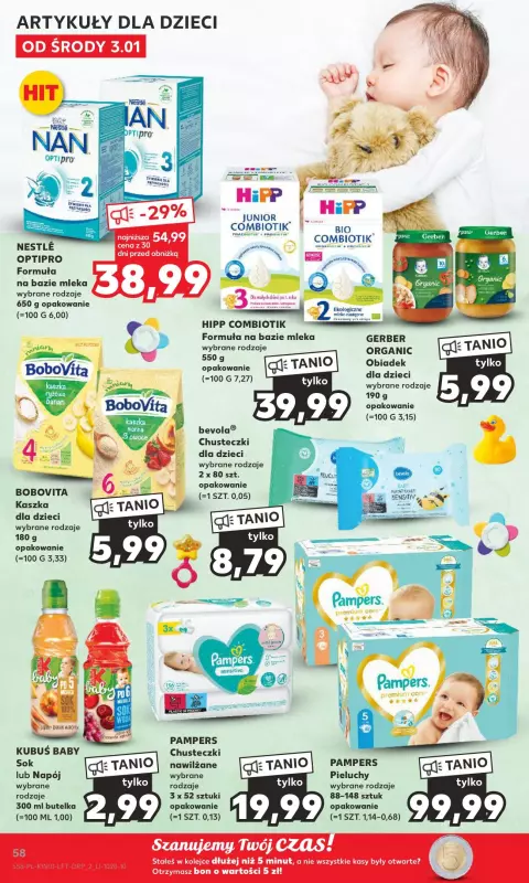 poeluchy pampers 5 kaufland