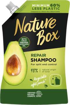 szampon do włosów nature box avocado