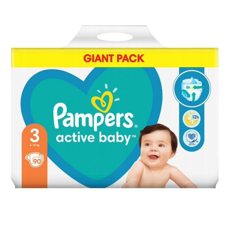 pamper 3 active baby