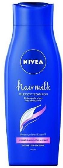 nivea mleczmy szampon struktura cienka