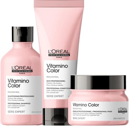 loreal vitaminocolor szampon odżywka i maska